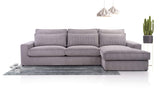 Hoekbank Como Mini met Chaise Longue rechts